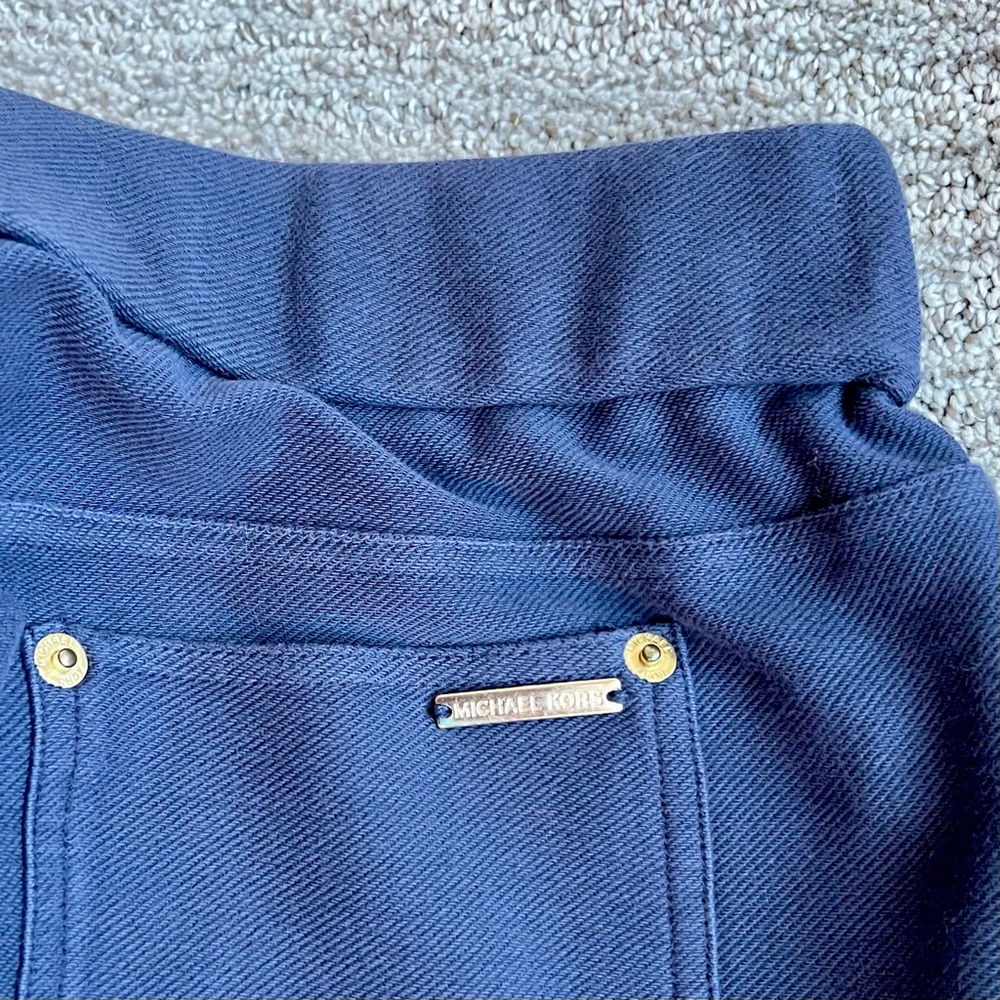 Michael Kors Women’s Blue Pants Size Small - Picture 6 of 7